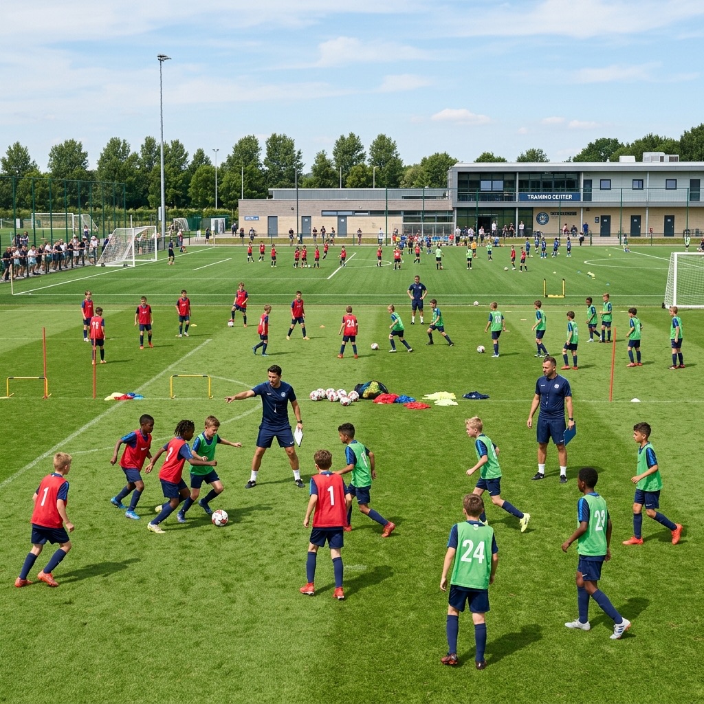 Professional club training center